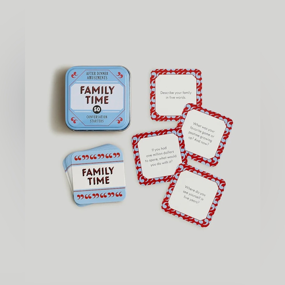 Madewell chronicle books family time card game
